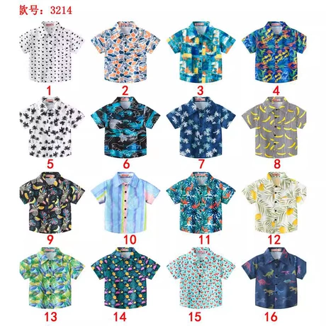 婴儿连体衣 baby 6-pack side-snap short-sleeve shirt