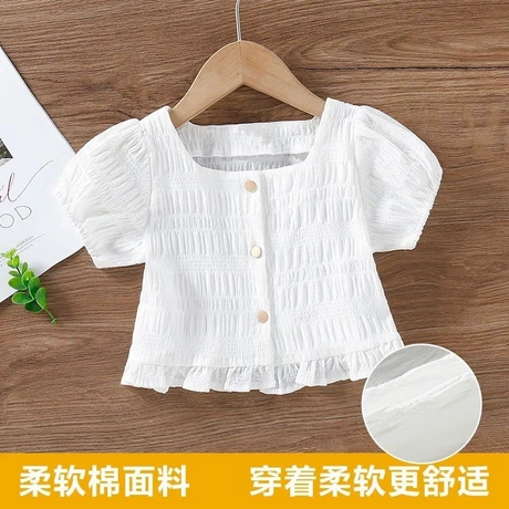 婴儿连体衣 baby-girls 3-pack short-sleeve side-snap shirt
