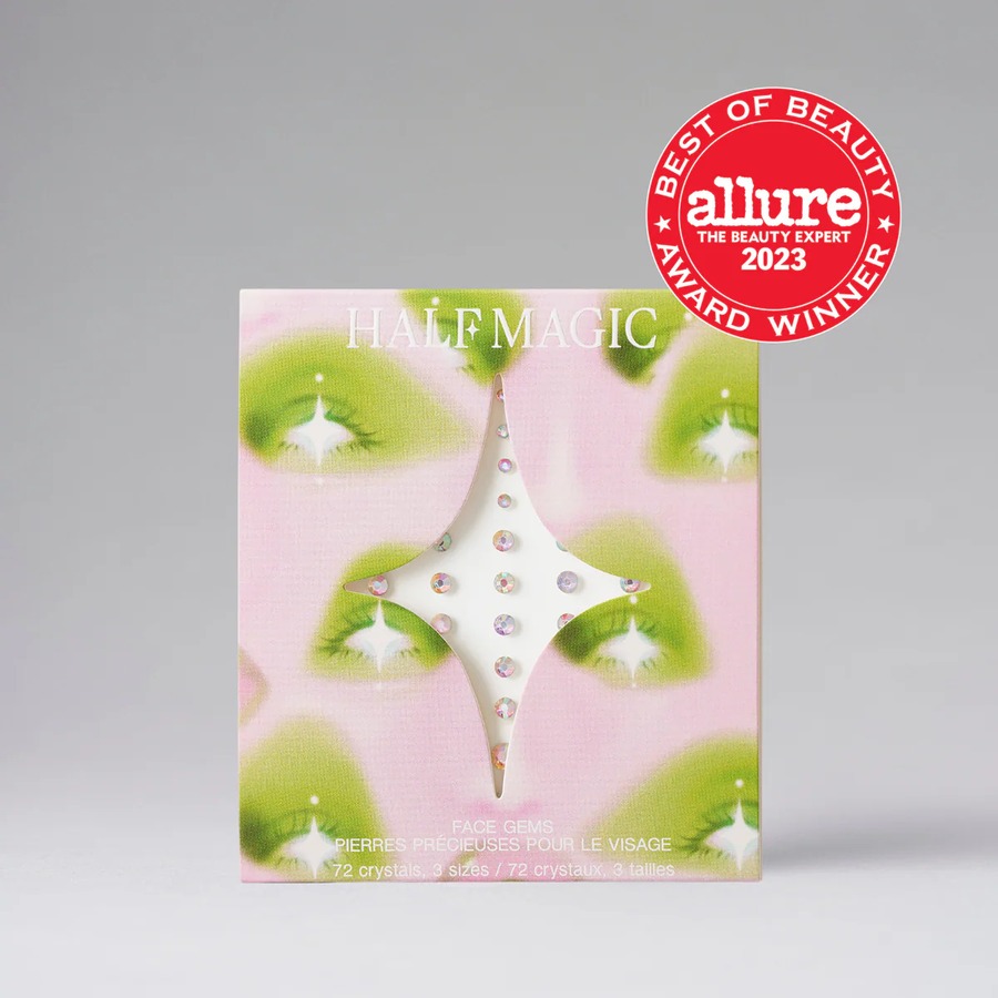 Half Magic Face Gems and Glitter Set