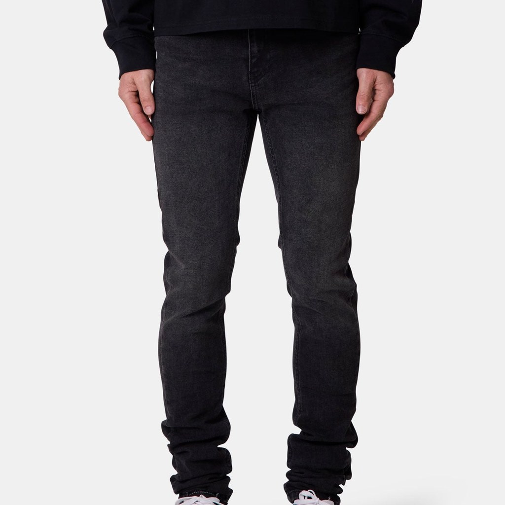 mnml Skinny Denim - Western Black