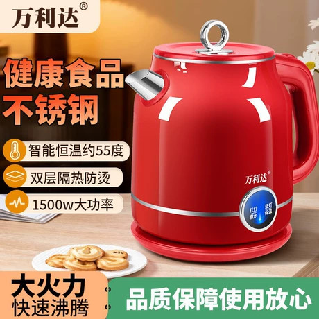Cosori Electric Kettle, No Plastic Contact With Water, Wide Mouth For Easy Cleaning, Auto Shut Off, 1.7L Tea Kettle & Hot Water Boiler, Water Heater & Teapot, Borosilicate Glass, Black, 1500W